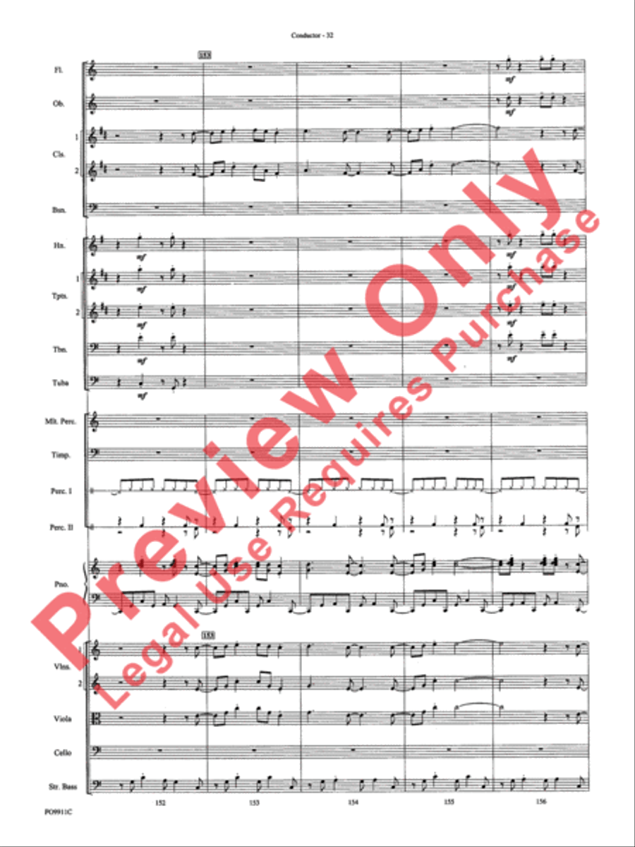 A Charlie Brown Christmas Full Orchestra scores gallery preview page 35