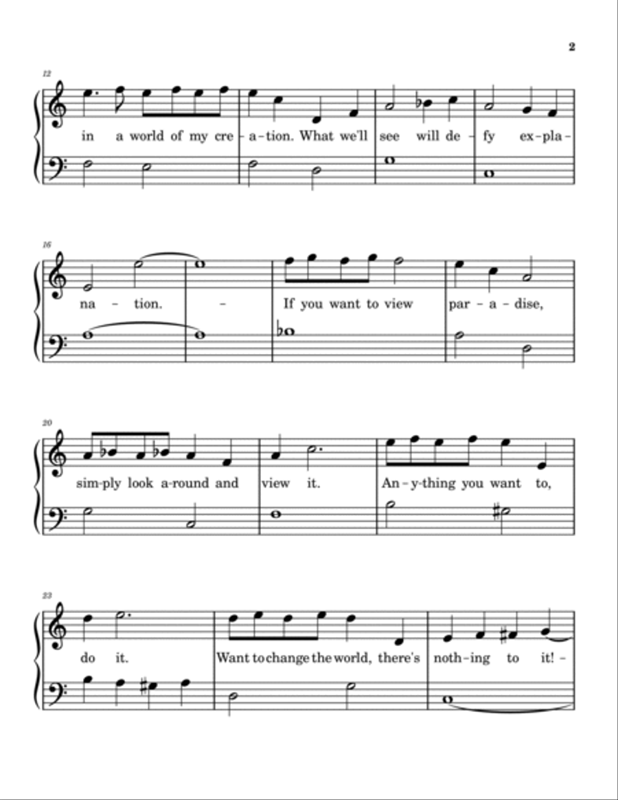 Pure Imagination Piano Method scores gallery preview page 2