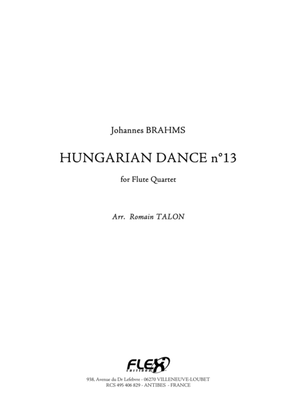 Book cover for Hungarian Dance No. 13