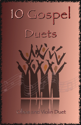 Book cover for 10 Gospel Duets for Oboe and Violin