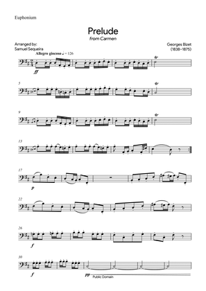 Prelude (from Carmen) - for Euphonium BC - with play along