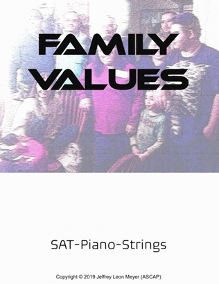 Family Values - SAT-Piano-Strings