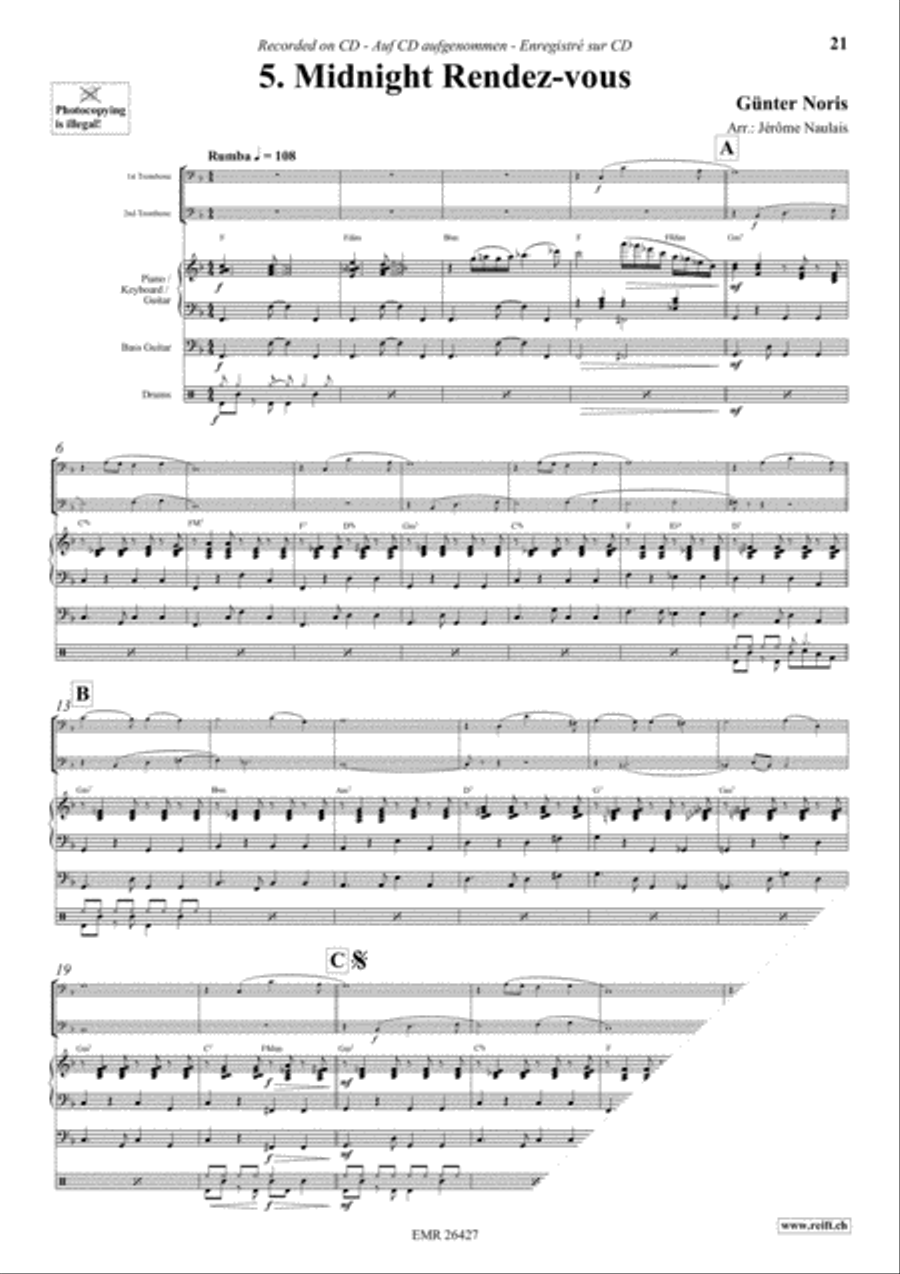 Let's Dance Volume 3 Let's Dance Volume 3 Trombone Duet scores gallery preview page 7