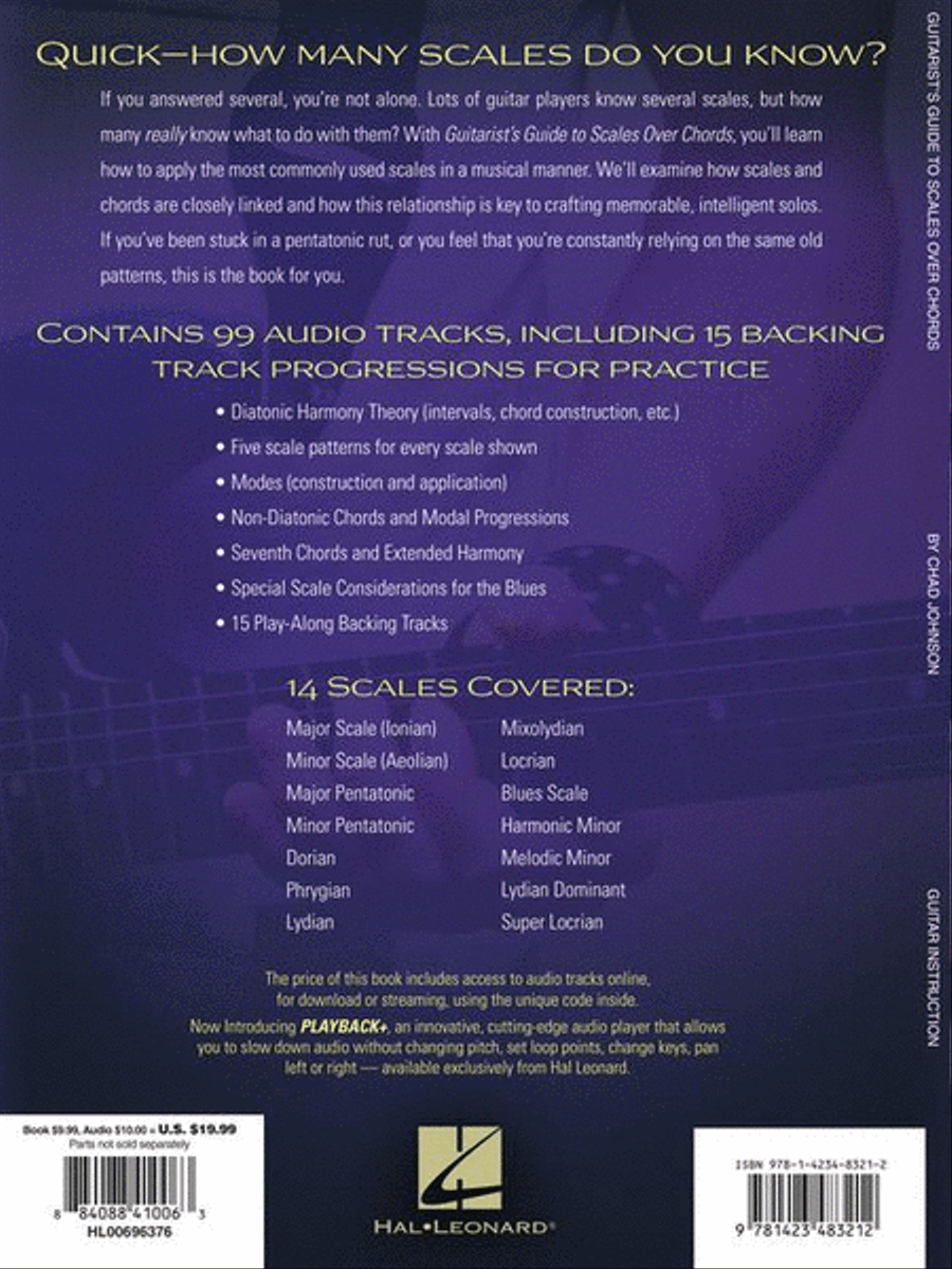 Guitarist's Guide to Scales Over Chords Guitar Tablature scores gallery preview page 6
