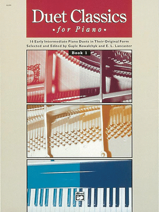Book cover for Duet Classics for Piano, Book 1