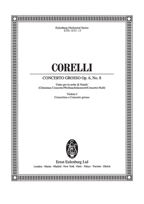 Book cover for Concerto grosso Op. 6 No. 8 in G minor
