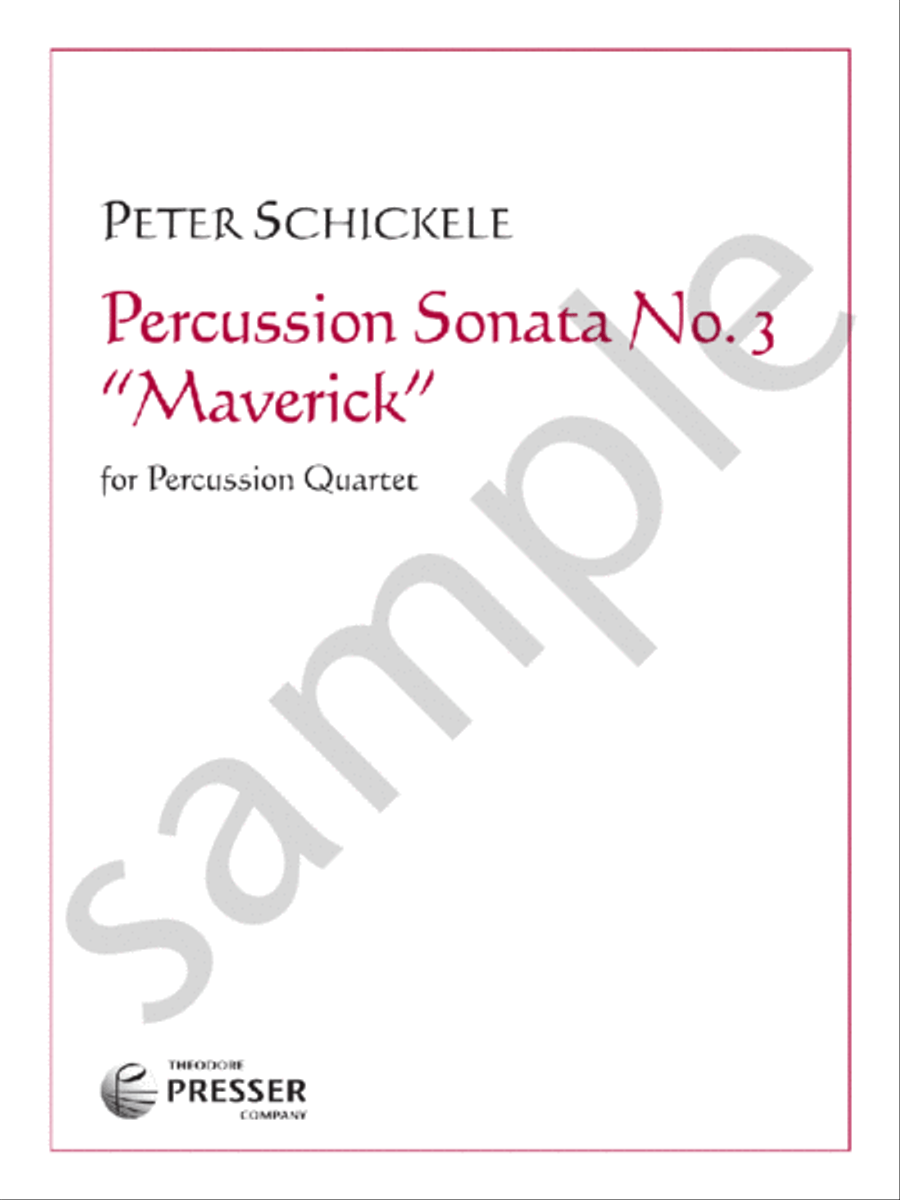 Percussion Sonata No. 3 
