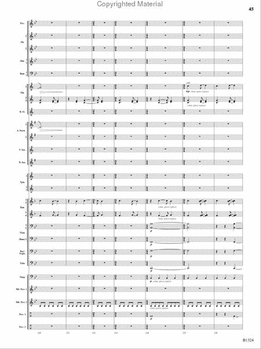 Fusion Concert Band scores gallery preview page 44