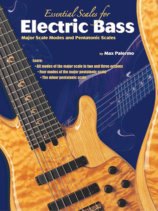 Book cover for Essential Scales for Electric Bass