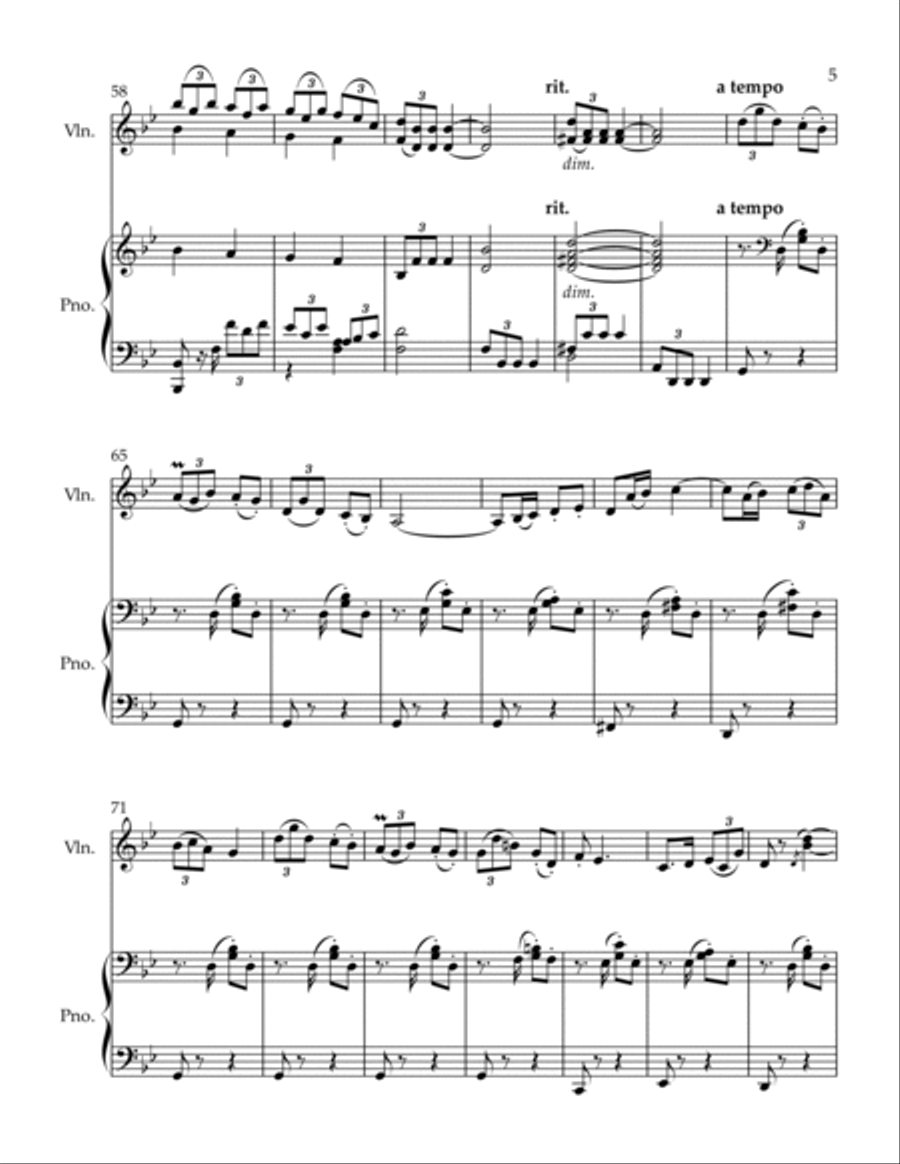 Escamilla Violin Solo scores gallery preview page 5