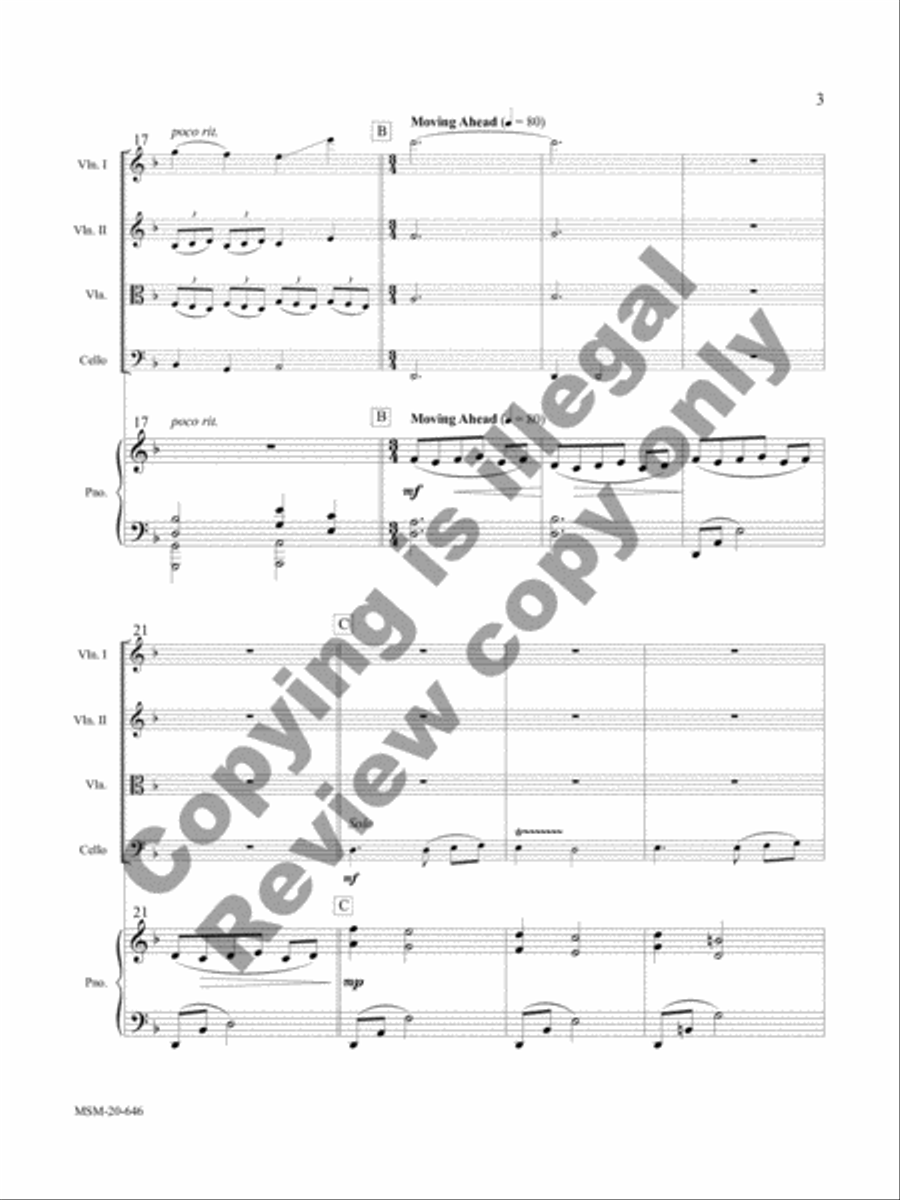 O the Deep, Deep Love O the Deep, Deep Love Cello scores gallery preview page 12