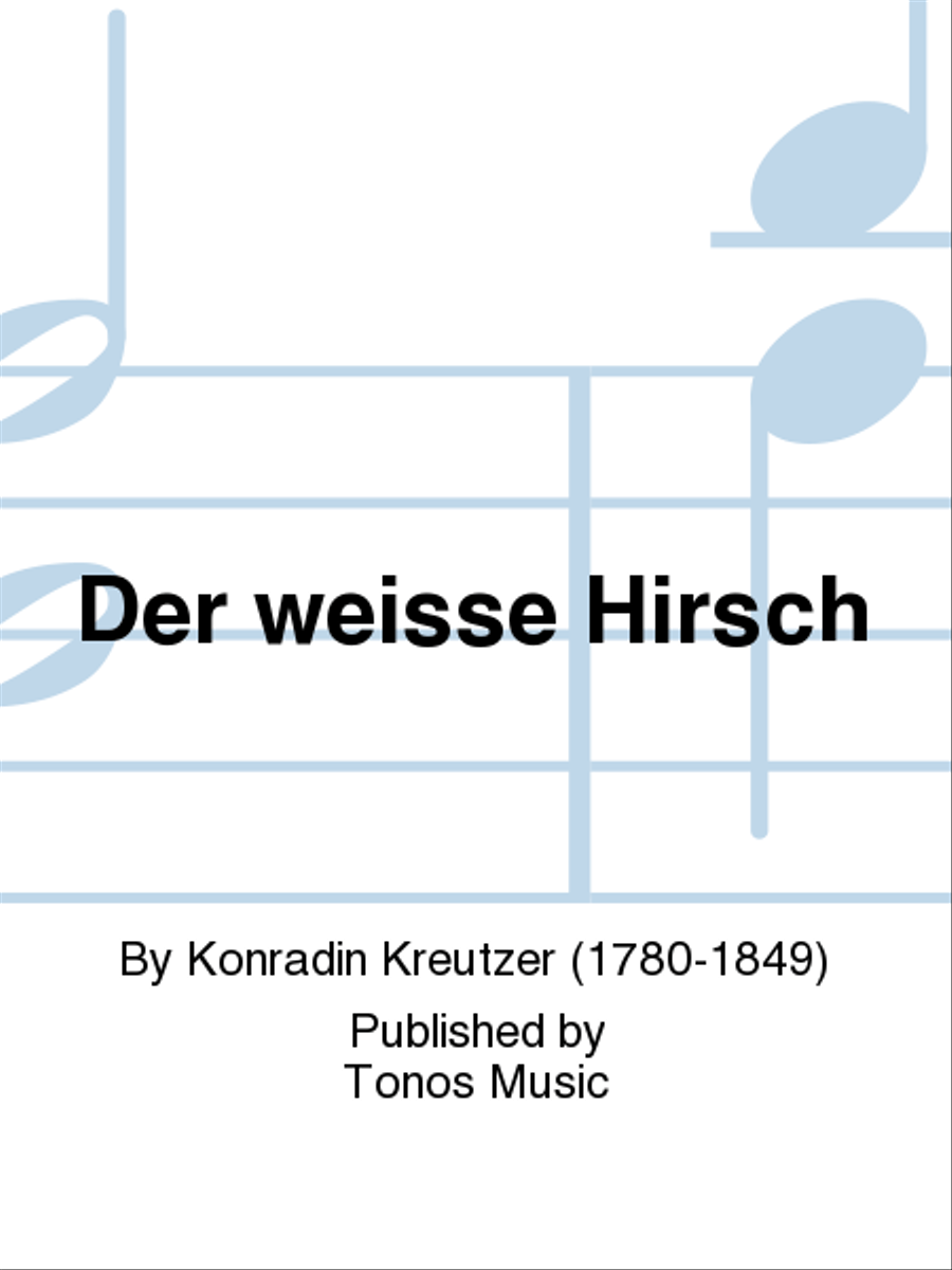 Der weisse Hirsch TTBB scores gallery preview page 1