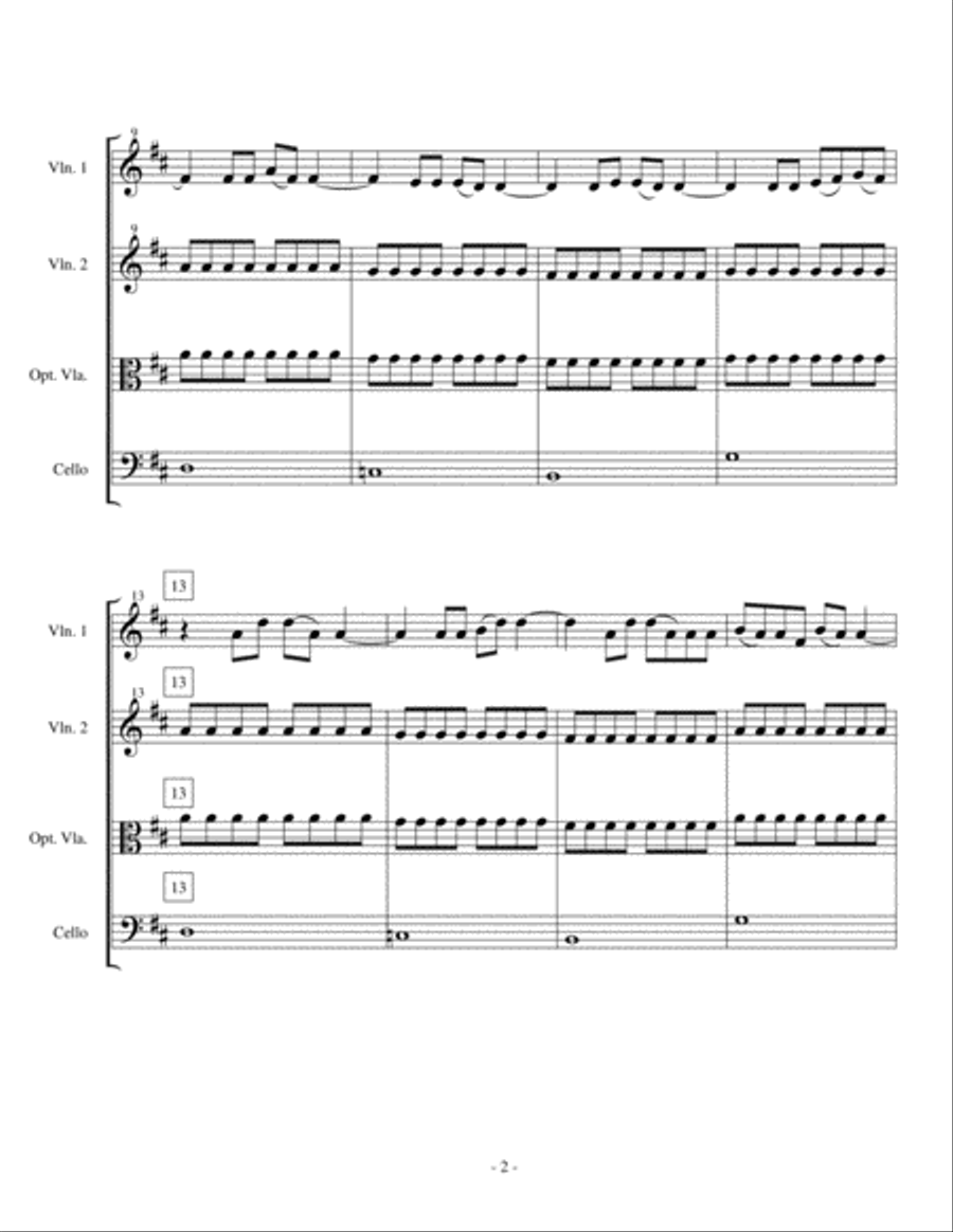 Firework Firework String Trio scores gallery preview page 2