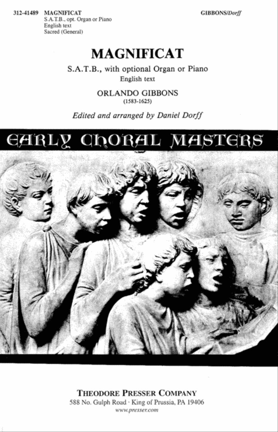 Magnificat 4-Part scores gallery preview page 1
