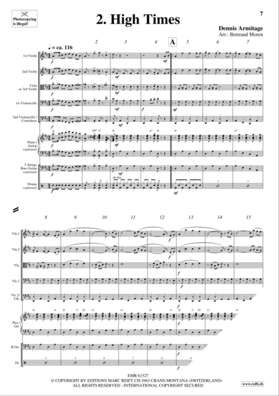 Beer Party String Orchestra scores gallery preview page 4