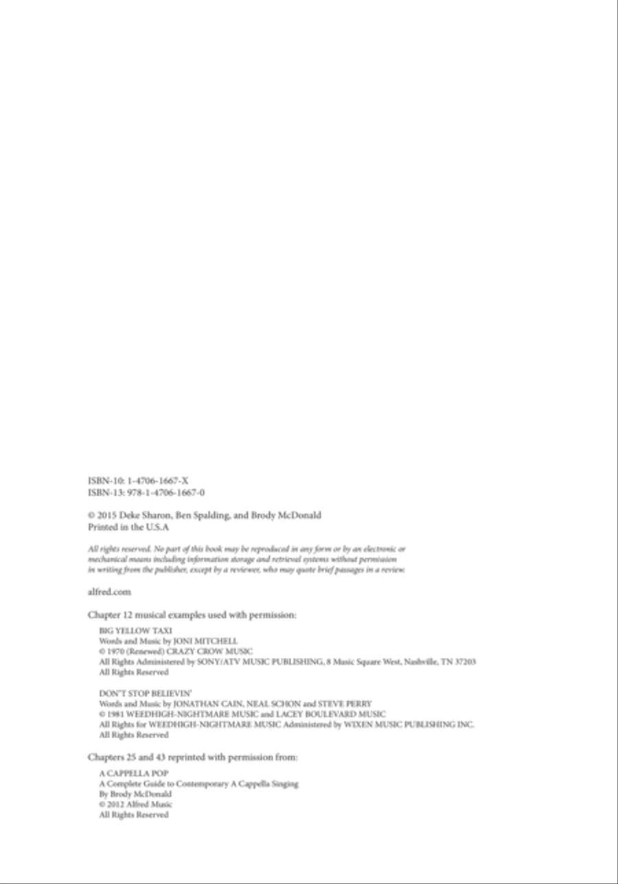 A Cappella A Cappella scores gallery preview page 3