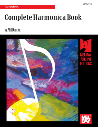 Book cover for Complete Harmonica Book