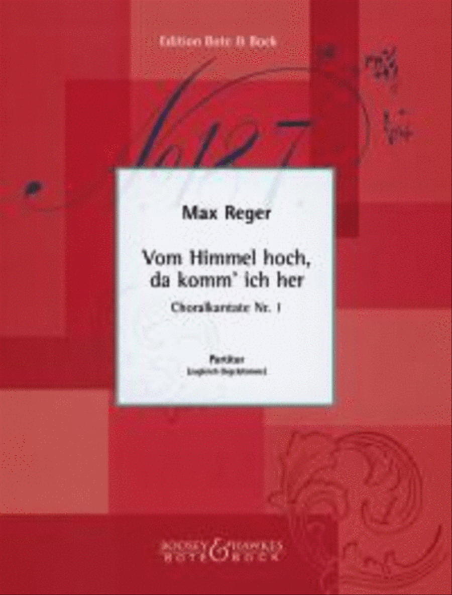 Vom Himmel hoch, da komm' ich her 4-Part scores gallery preview page 1
