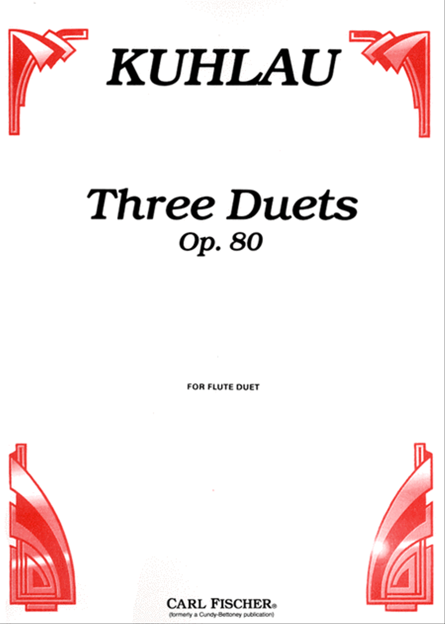 Three Duets Flute Duet scores gallery preview page 1