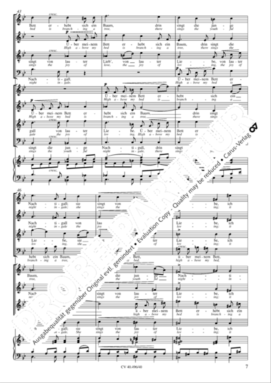 Grim death, it is the cooling night 4-Part scores gallery preview page 8