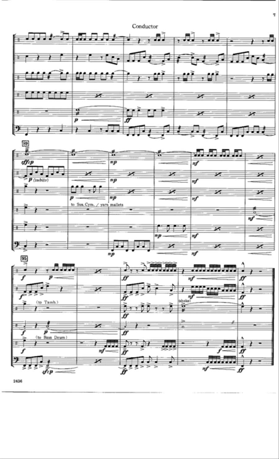 Mosaics Mosaics Percussion Ensemble scores gallery preview page 8