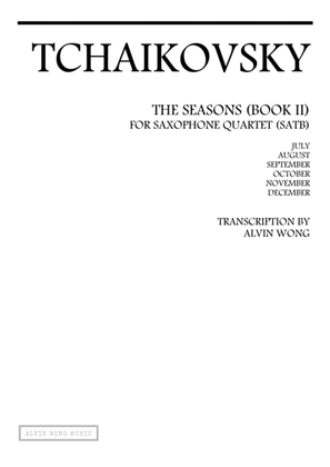 The Seasons Book 2 (VII-XII) - Saxophone Quartet