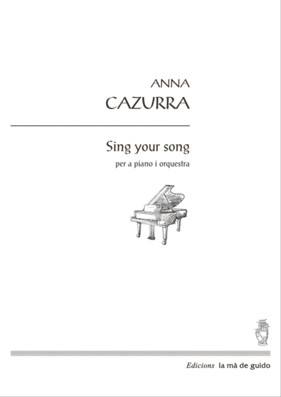 Sing your song Full Orchestra scores gallery preview page 1