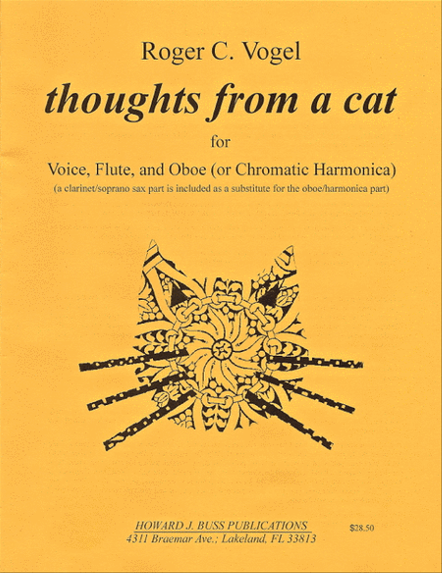 Thoughts from a Cat Flute scores gallery preview page 1