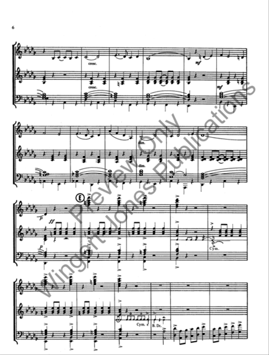 Tour De Force (Score) Tour De Force (Score) Concert Band scores gallery preview page 8