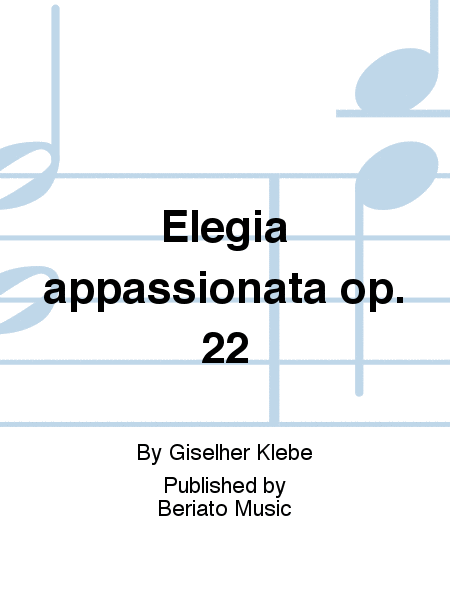 Elegia appassionata op. 22