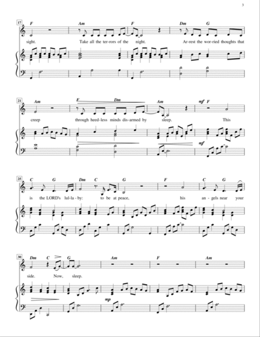 Before the Ending of the Day (JAM LUCIS) Voice scores gallery preview page 3
