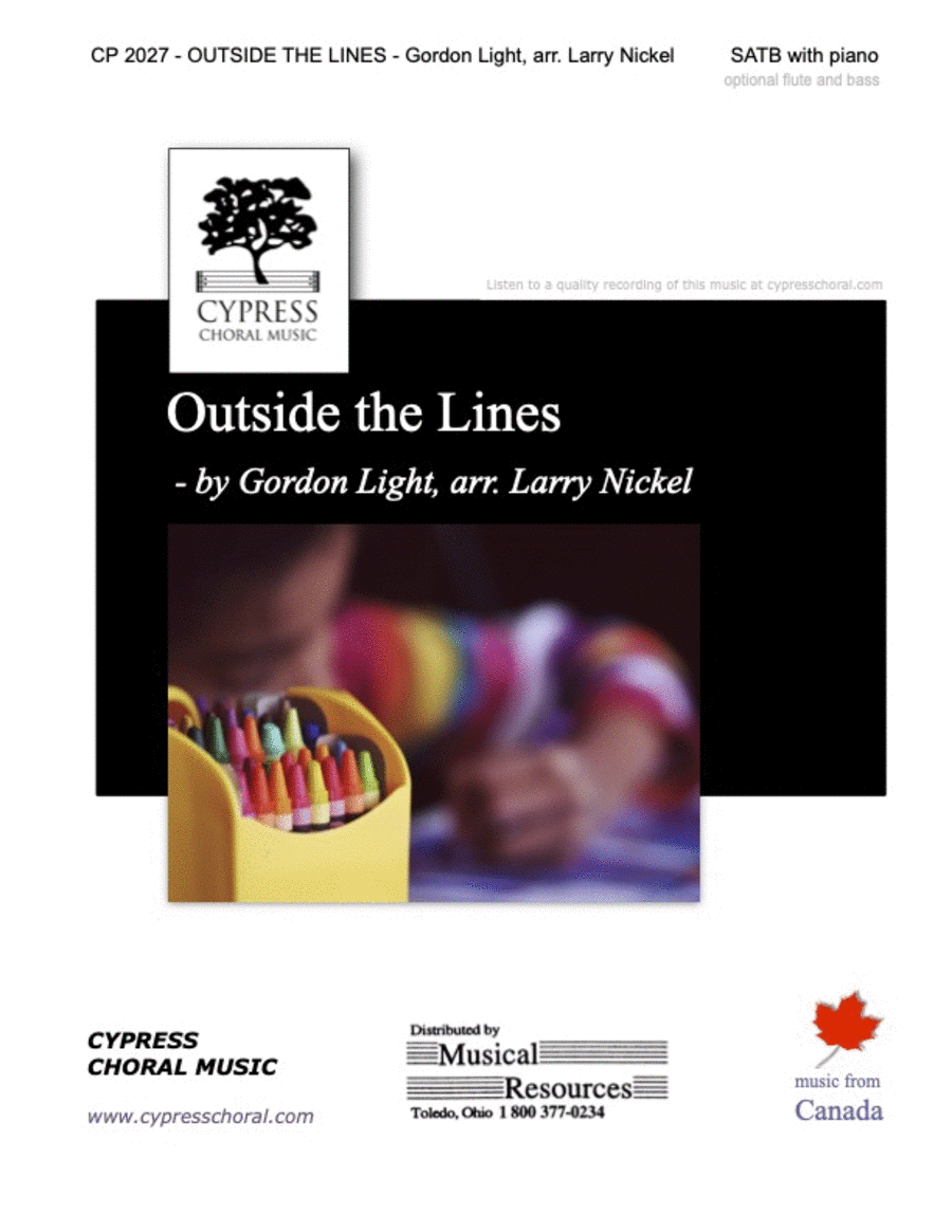 Outside The Lines Outside The Lines 4-Part scores gallery preview page 1