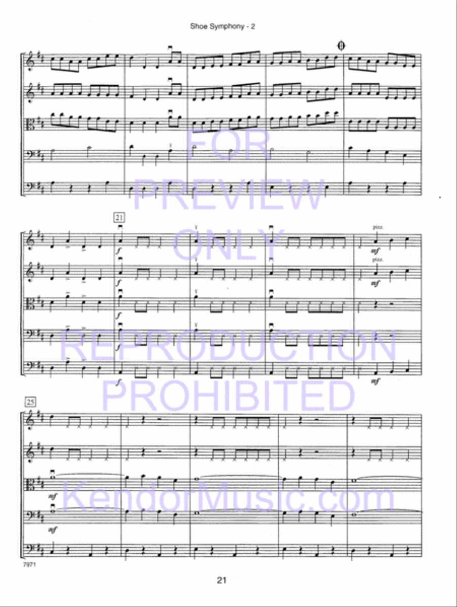 Kendor Concert Favorites , Volume 1 (Score) - with MP3s String Orchestra scores gallery preview page 82