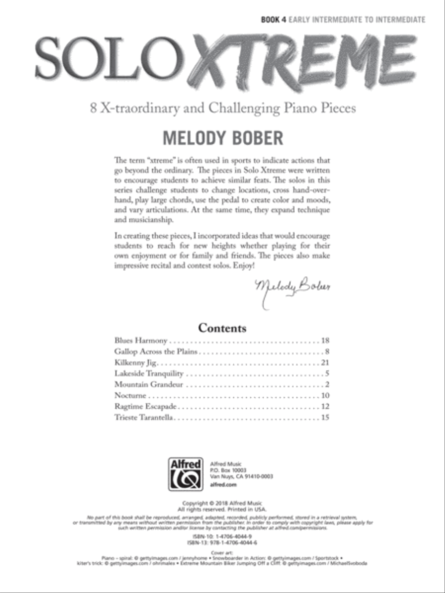 Solo Xtreme, Book 4 Solo Xtreme, Book 4 Piano Solo scores gallery preview page 2