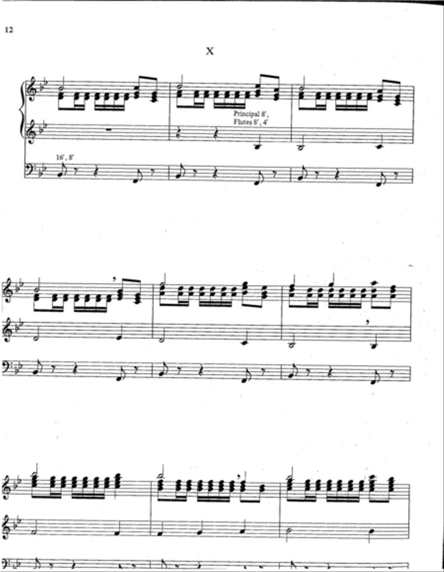 Variations on Puer Nobis Variations on Puer Nobis Organ scores gallery preview page 4