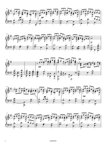 J. S. Bach, Jesu, Joy of man's Desiring/Jesus bleibet meine Freude BWV 147, arrangment for piano by