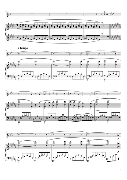 "Liebesträume No. 3" (Asdur) Soprano Flute & Piano image number null