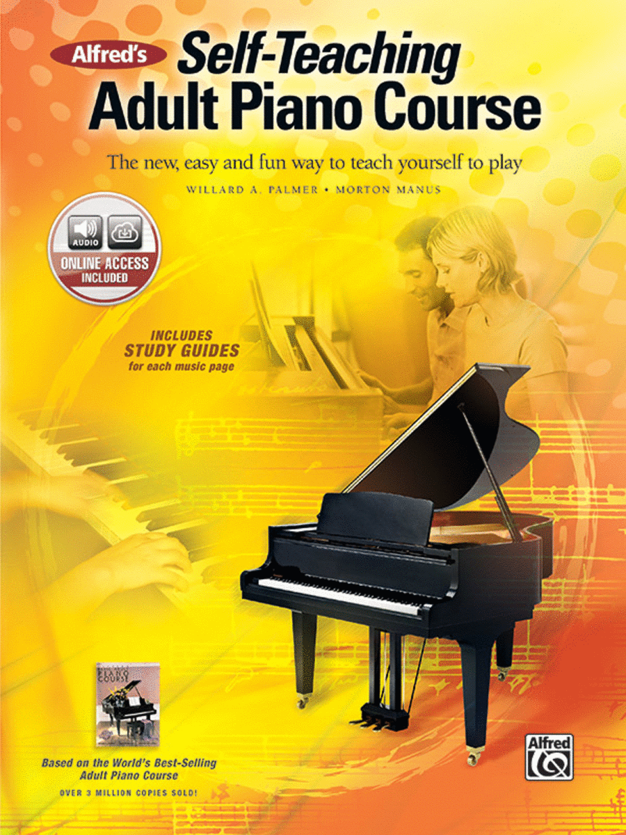 Alfred's Self-Teaching Adult Piano Course Piano Method scores gallery preview page 1