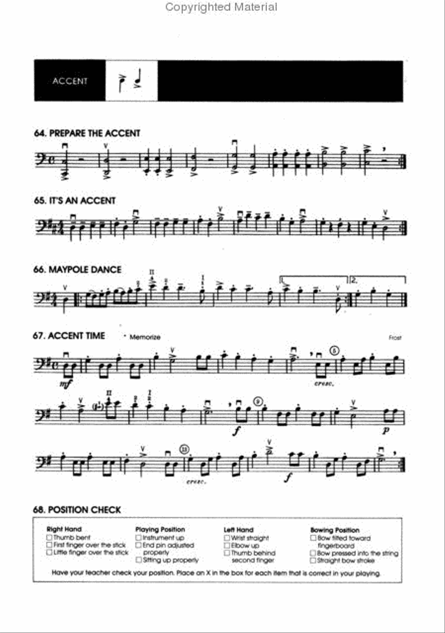 All For Strings Book 2 - Cello String Orchestra scores gallery preview page 3
