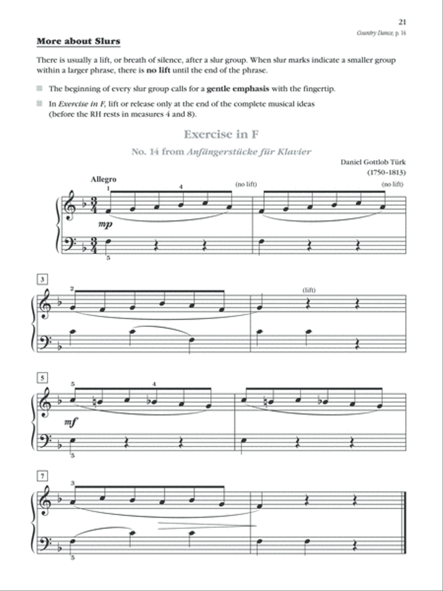 Exploring Piano Classics Technique Piano Method scores gallery preview page 5