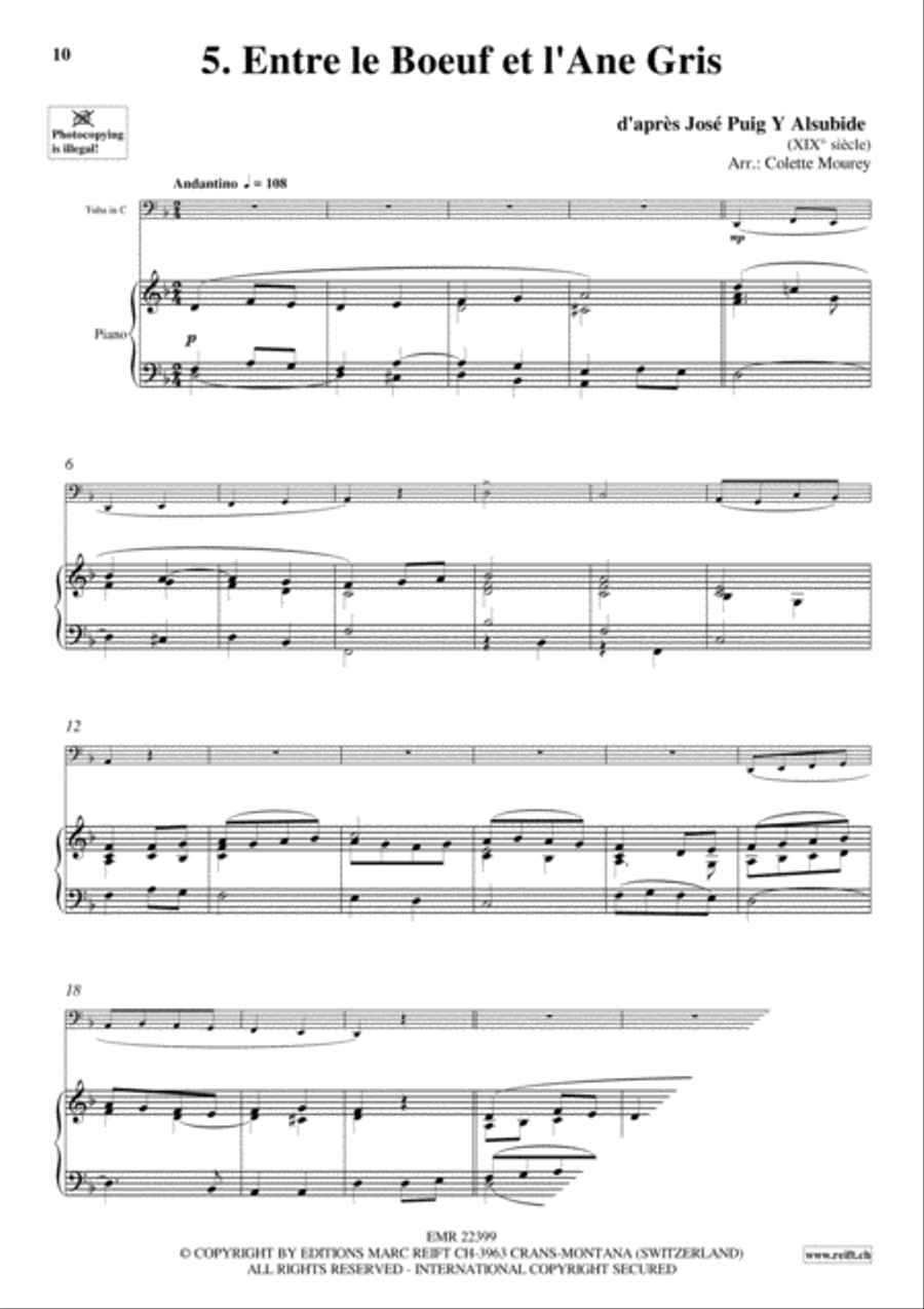 20 Greatest Christmas Hits Tuba scores gallery preview page 7