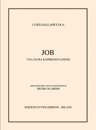 Book cover for Job, Una Sacra Rappresentazione