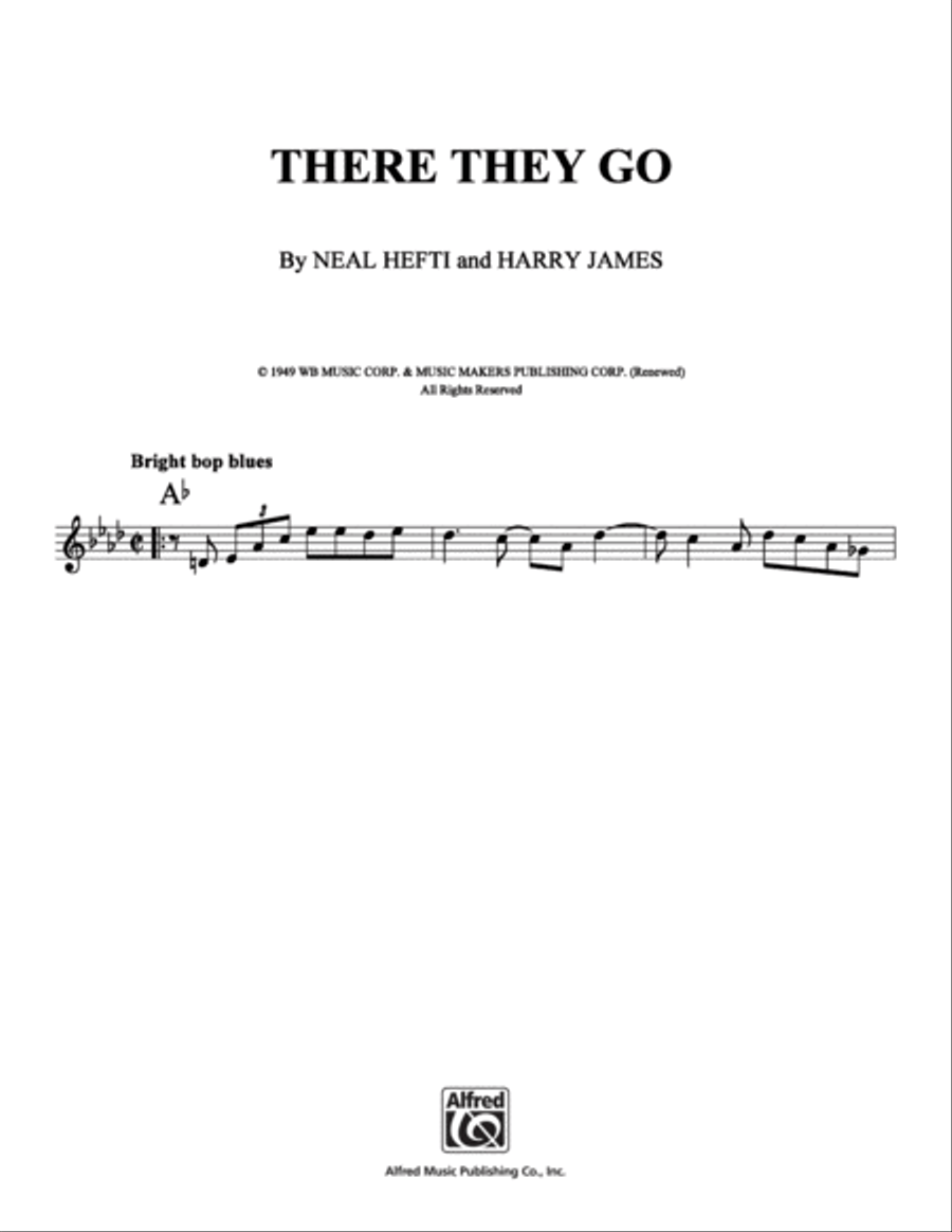 There They Go School and Community scores gallery preview page 1