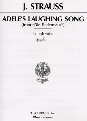 Book cover for Adele's Laughing Song (Mein Herr Marquis) (from Die Fledermaus)
