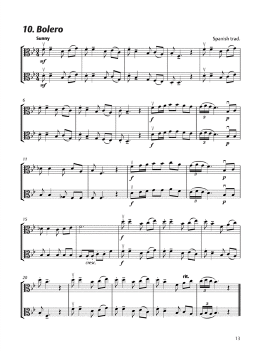 Viola Time Sprinters Viola Accompaniment Book Viola scores gallery preview page 4