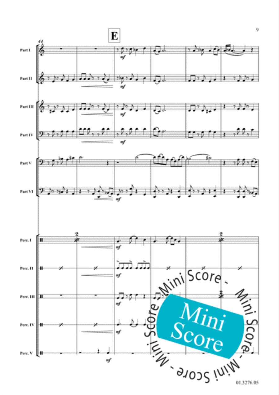 Festivo! Festivo! Concert Band scores gallery preview page 13