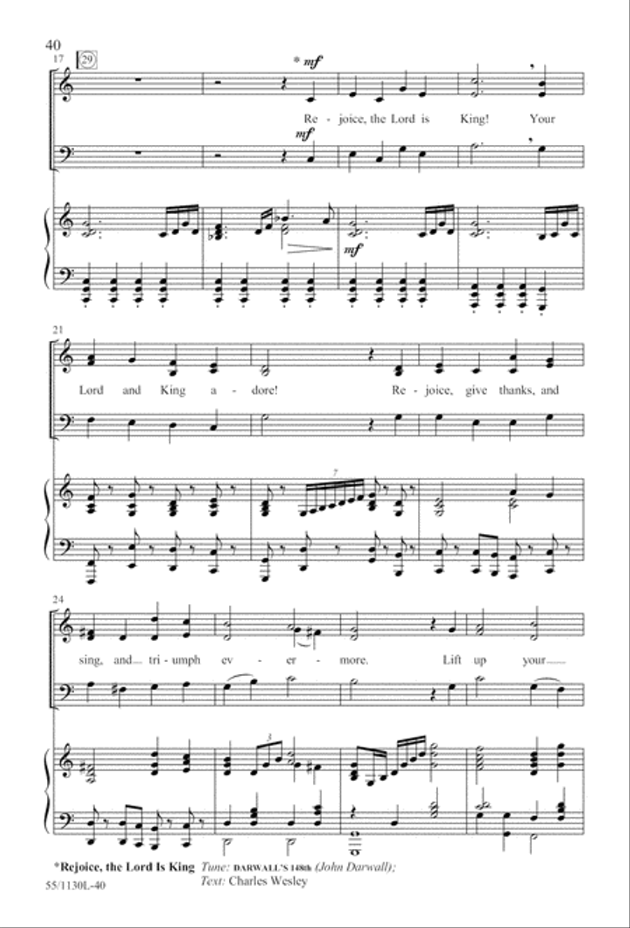 Journey to the Cross 3-Part scores gallery preview page 41