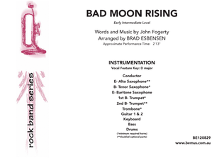 Bad Moon Rising