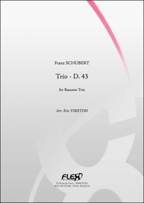 Book cover for Trio, D.43