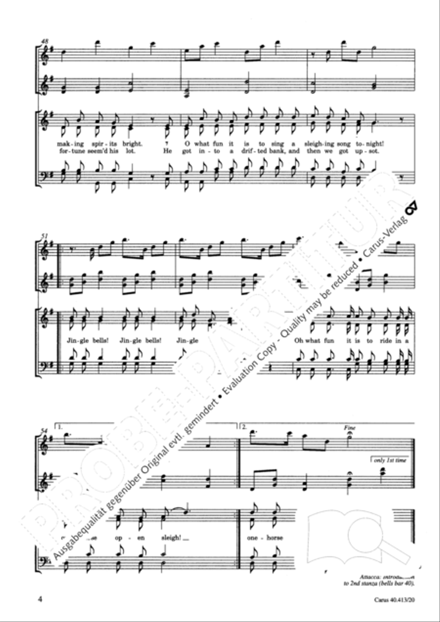Nystedt: Christmas Carols Score scores gallery preview page 5